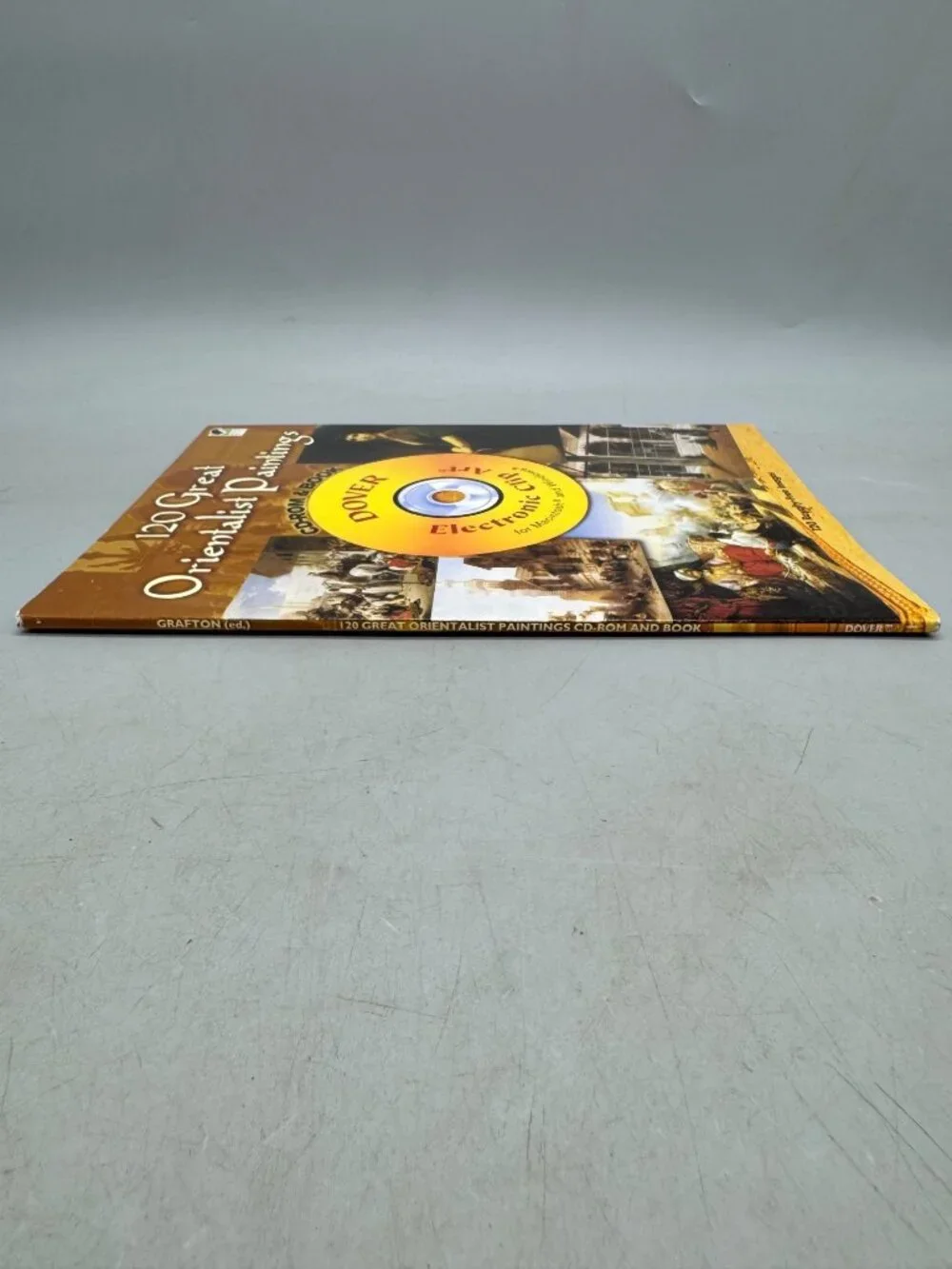 120 Great Orientalist Paintings CD-ROM & Book By Dover Electronic Clip Art READ